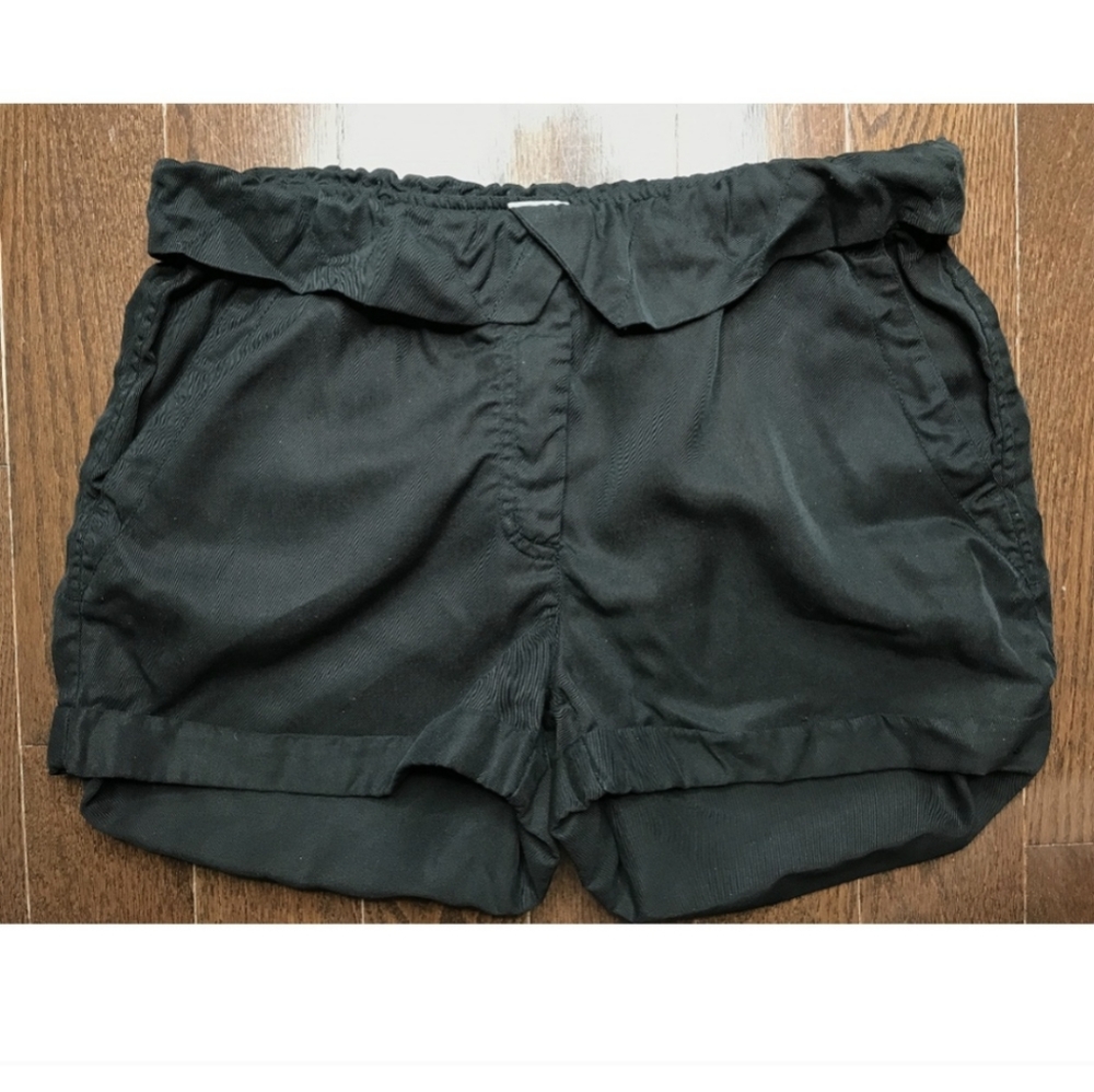 Wilfred Ruffled Elastic Waist Paperbag Shorts XS